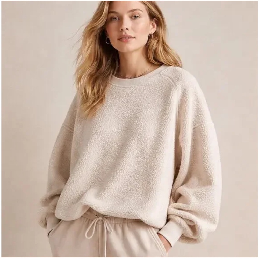 Anthropologie Pilcro Slouchy Crew-Neck oversized sweatshirt size M
